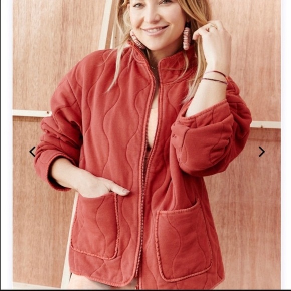 Fabletics Jackets & Blazers - Fabletics Tedi Quilted Jacket Mandarine